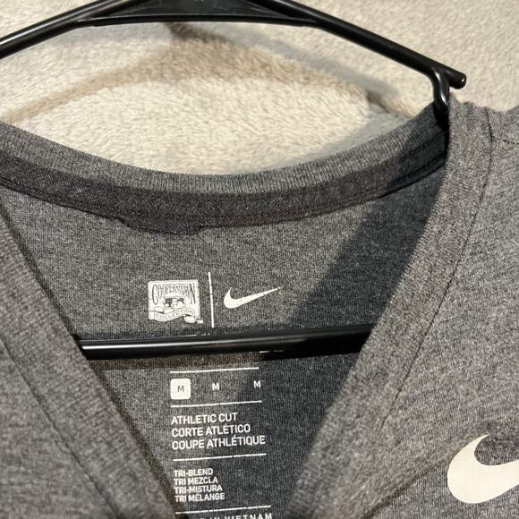 Chicago Cubs Shirt Mens Medium Grey Nike MLB Short Sleeve Shirt - Picture 3 of 7